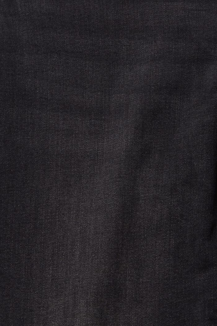 Leveälahkeiset farkut, BLACK DARK WASHED, detail image number 6
