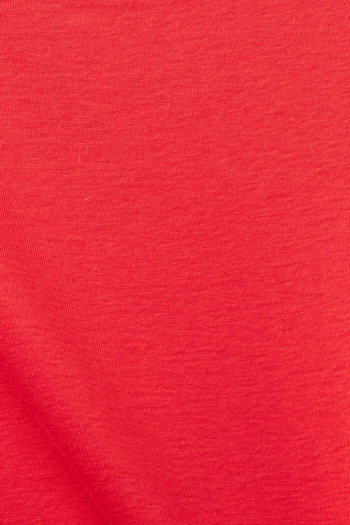 Tekojalokivikoristettu logo-T-paita, RED, detail image number 6