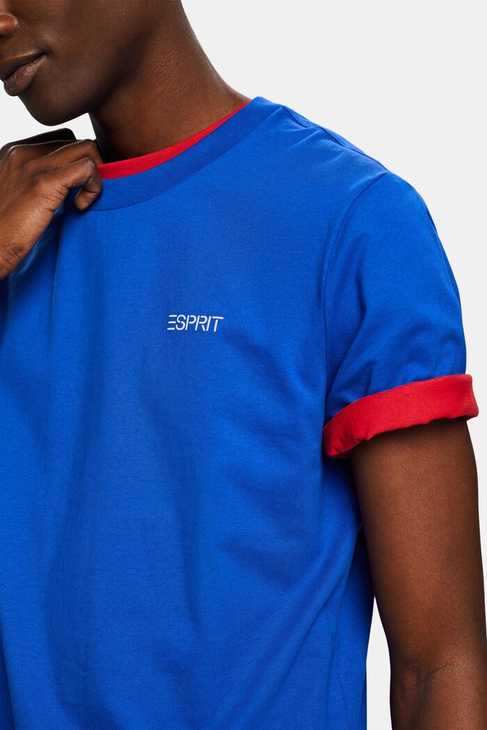 Logollinen unisex-t-paita, BRIGHT BLUE, detail image number 3