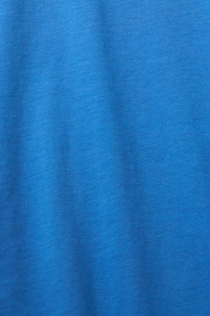 Jersey-T-paita, 100 % puuvillaa, BLUE, detail image number 5