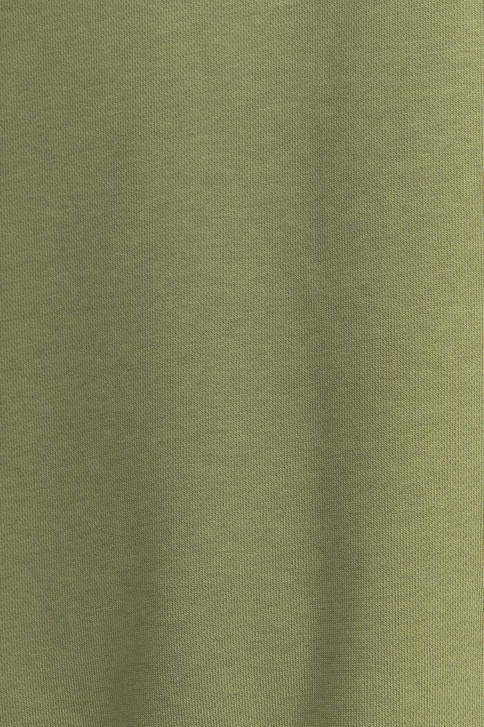 Unisex-logohuppari fleeceä, OLIVE, detail image number 4