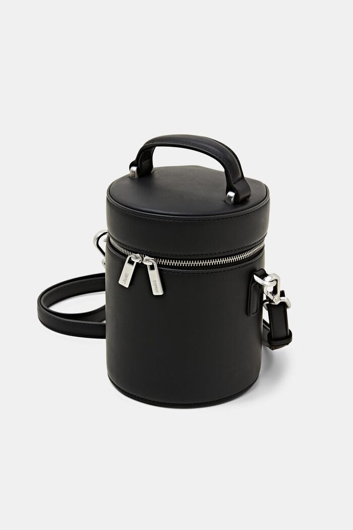 Lieriömuotoinen bucket bag, BLACK, detail image number 2