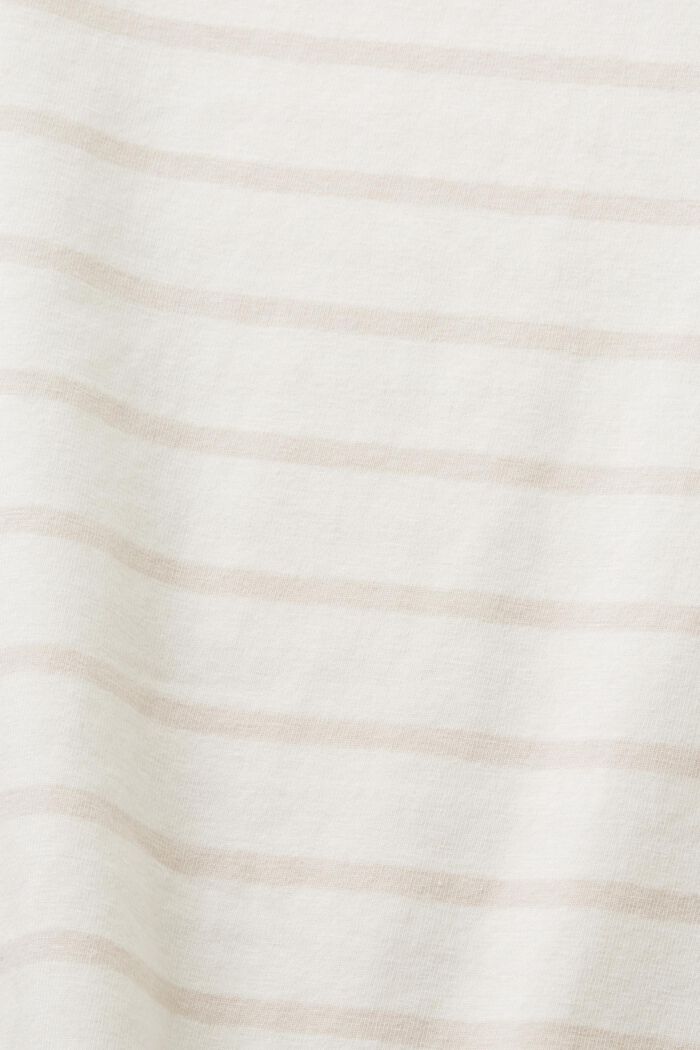 Pyöreäpäänteinen raidallinen paita, OFF WHITE, detail image number 5