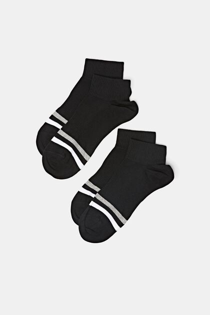 2 paria raidallisia sukkia