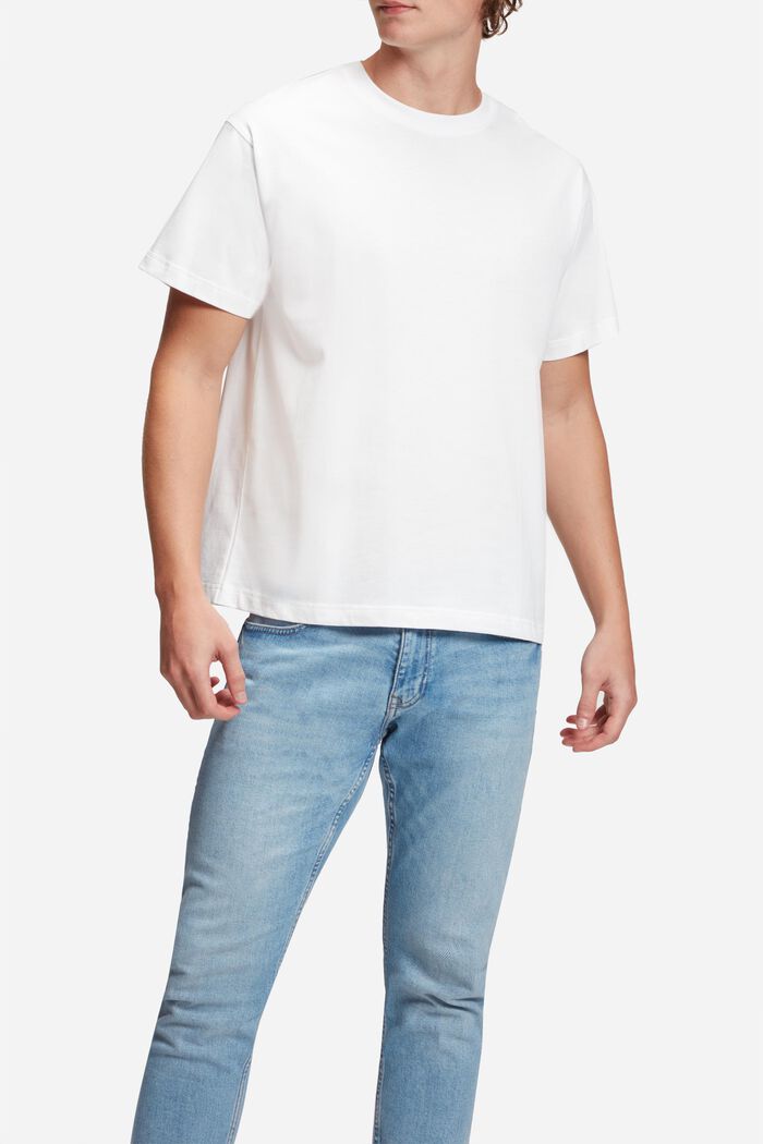 AMBIGRAM Selkäkuvioitu t-paita, WHITE, detail image number 0