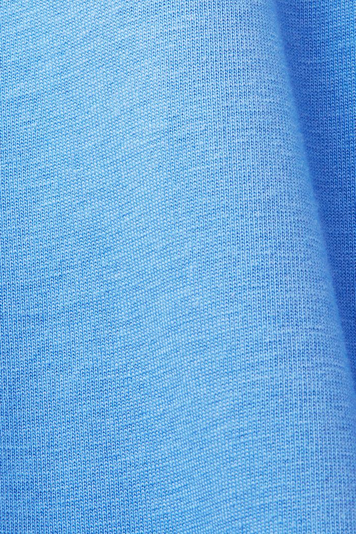 T-paita 100 % puuvillaa, pyöreä pääntie, LIGHT BLUE, detail image number 5