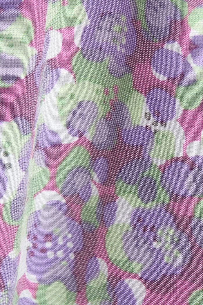 Kuvioitu pusero, jossa V-pääntie, PURPLE, detail image number 5