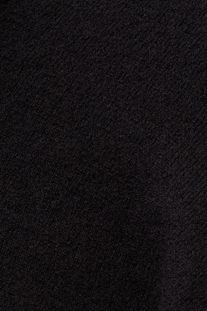 Midineulemekko villasekoitetta, BLACK, detail image number 5