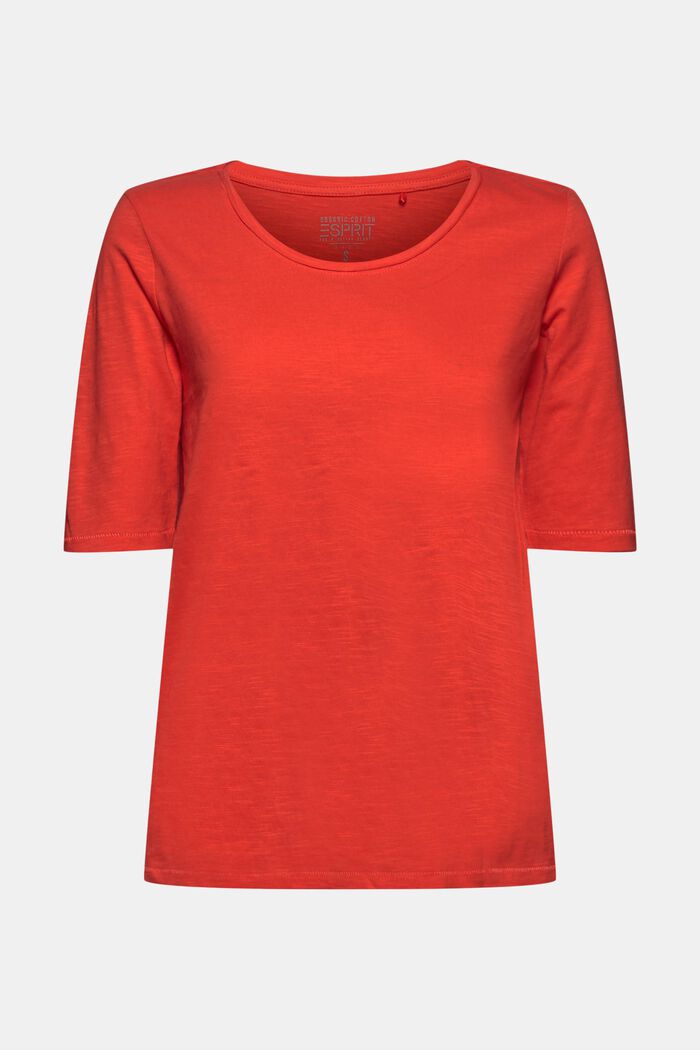 T-paita 100 % luomupuuvillaa, RED, detail image number 0