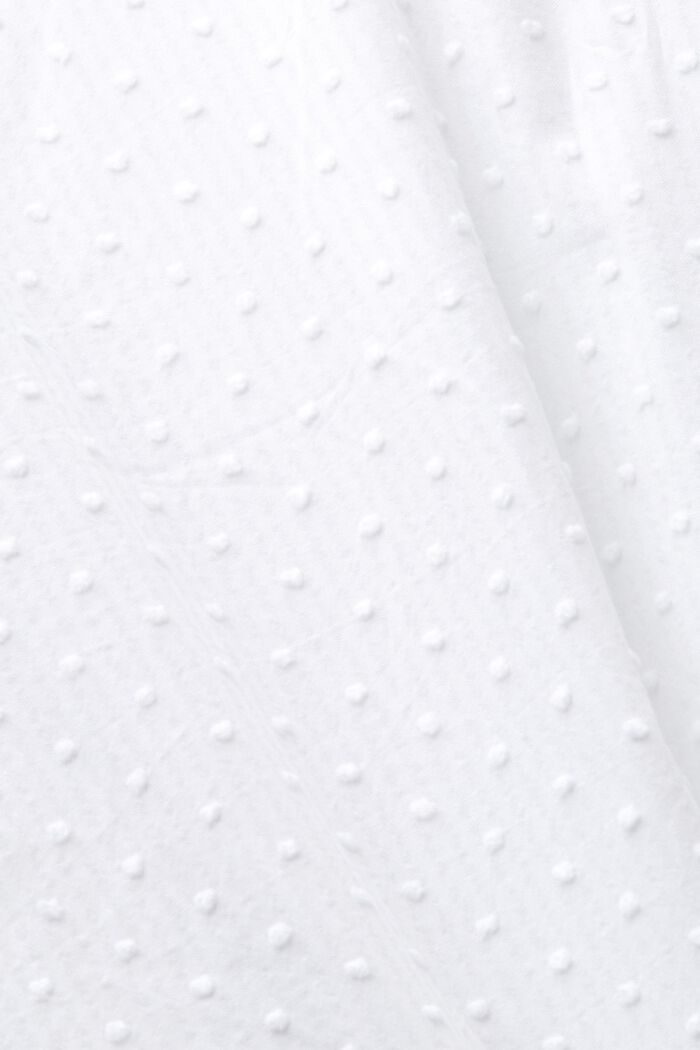 Hihaton peplumhelmainen minimekko, WHITE, detail image number 5