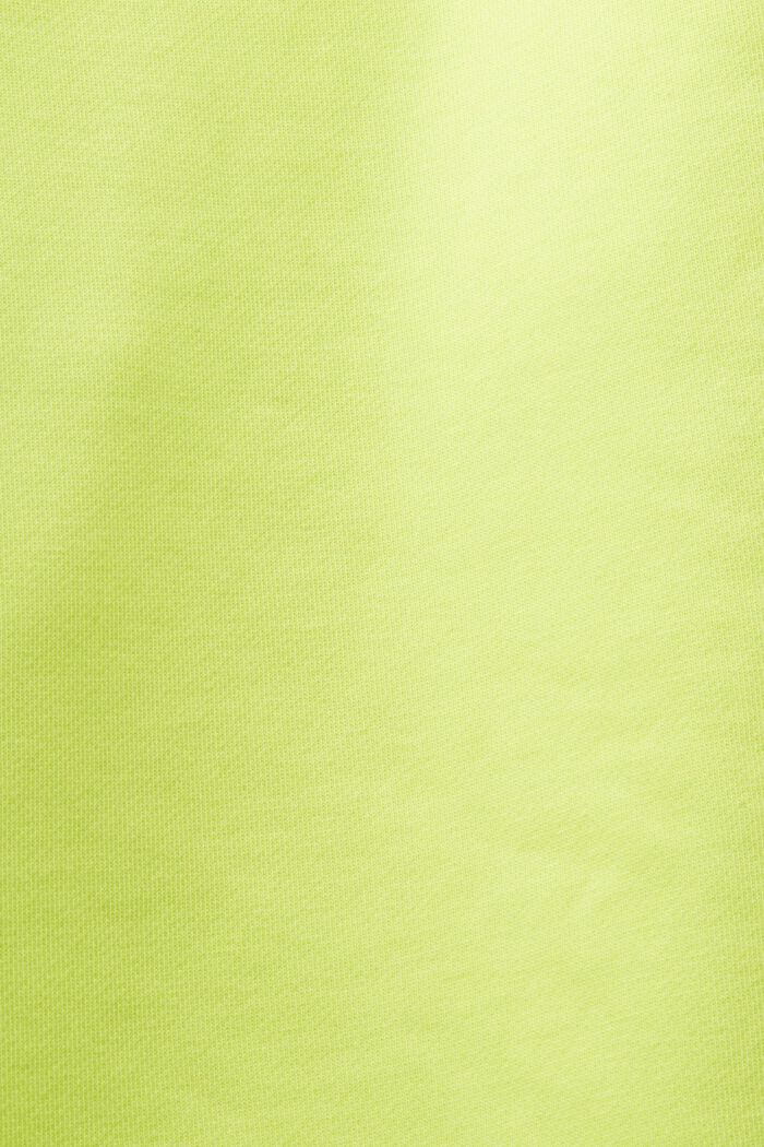 Logollinen unisex-collegehousut puuvillafleeceä, BRIGHT YELLOW, detail image number 6