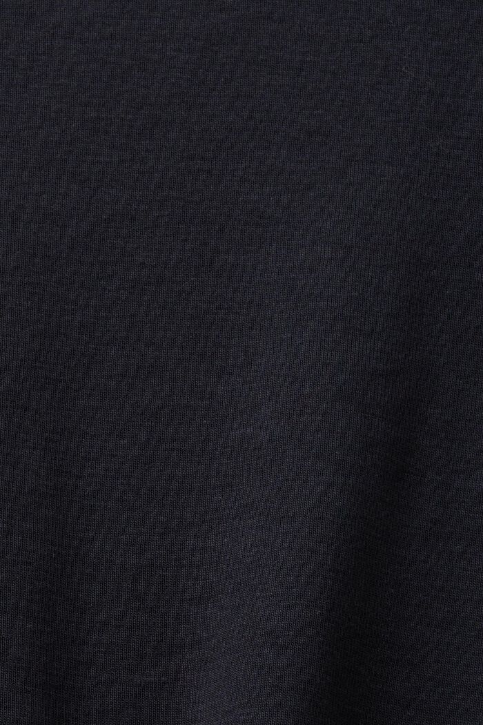 Pitkähihainen paita, jossa venepääntie, BLACK, detail image number 5