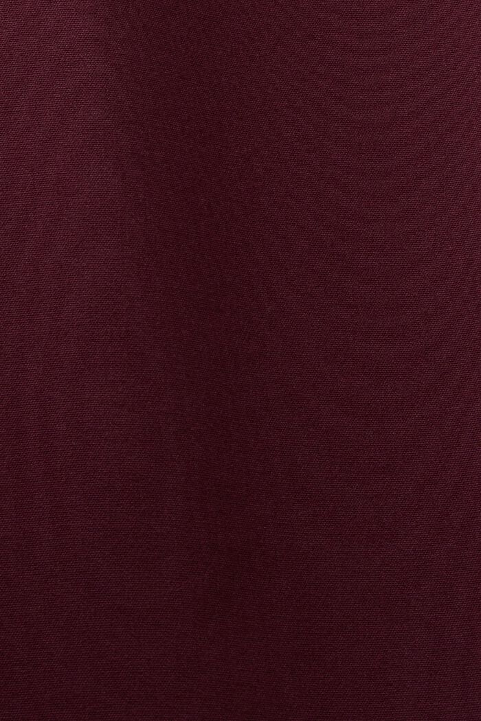 Leveälahkeiset housut, AUBERGINE, detail image number 5