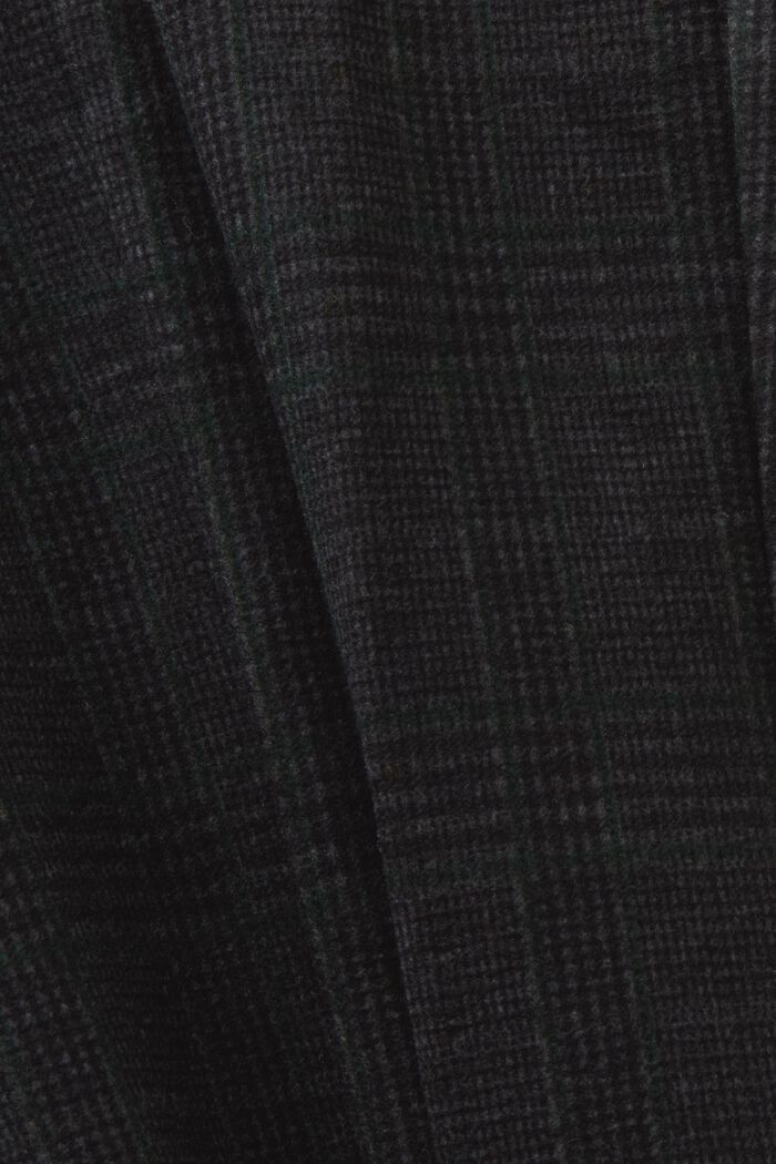 Ruudulliset leggingsit punto-jerseytä, BLACK, detail image number 5