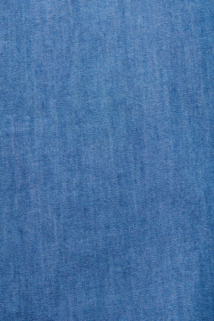 Ohut farkkumekko ja solmimisvyö, BLUE MEDIUM WASHED, detail image number 4