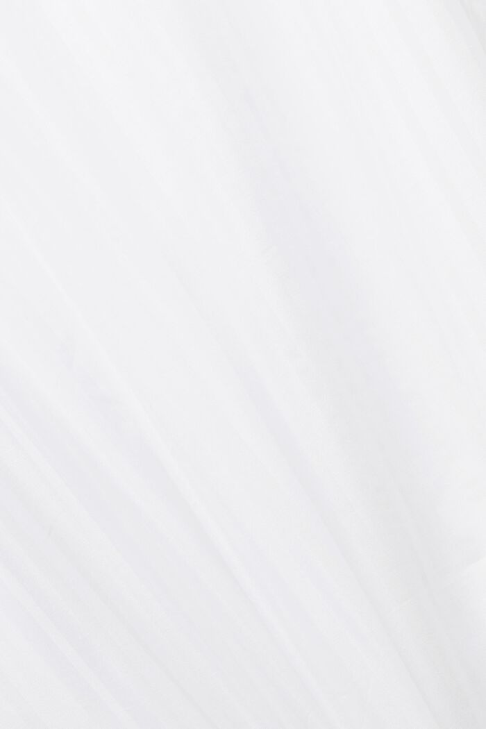 Läpikuultava raidallinen nappikauluspaita, WHITE, detail image number 5