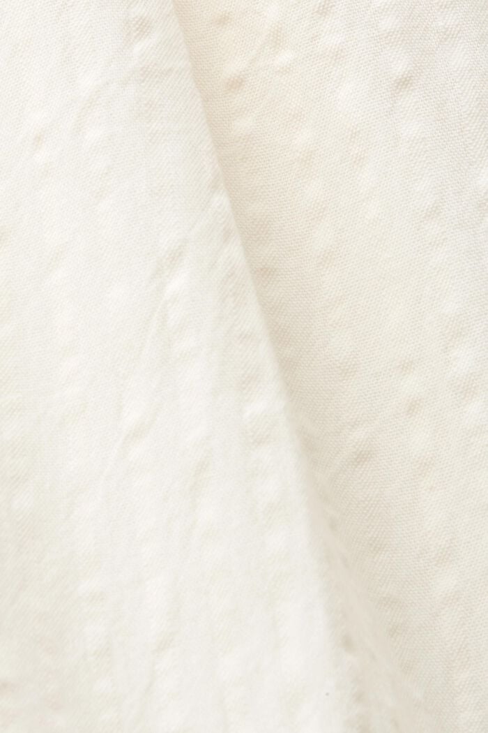 Kerrostettu pitkä nappimekko, WHITE, detail image number 5