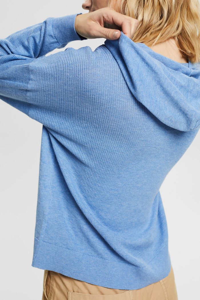 Fashion Sweater, LIGHT BLUE LAVENDER, detail image number 2