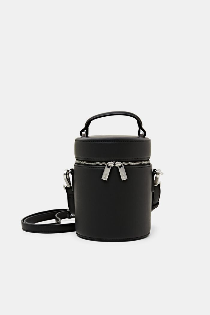 Lieriömuotoinen bucket bag, BLACK, detail image number 0