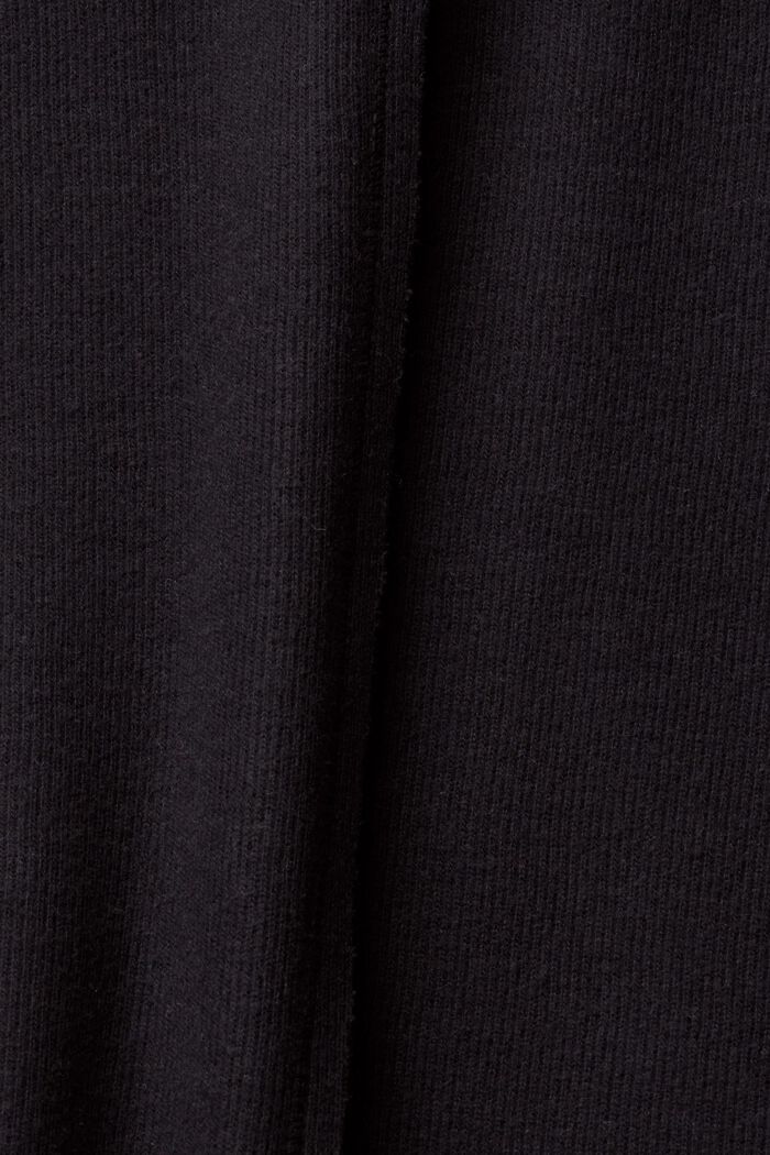 Poolokauluksellinen neulemekko, BLACK, detail image number 5