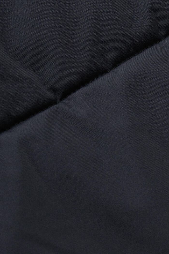 Hupullinen tikattu toppatakki, BLACK, detail image number 7