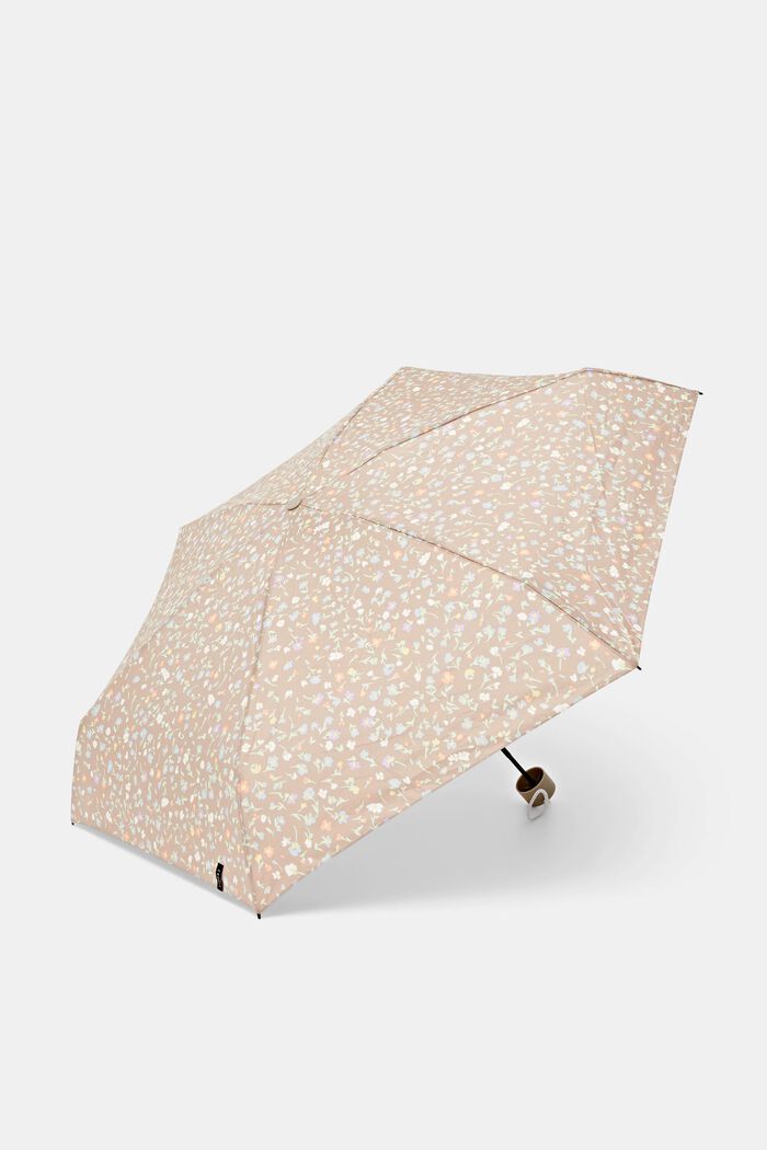 Millefleur-kukkakuvioitu sateenvarjo