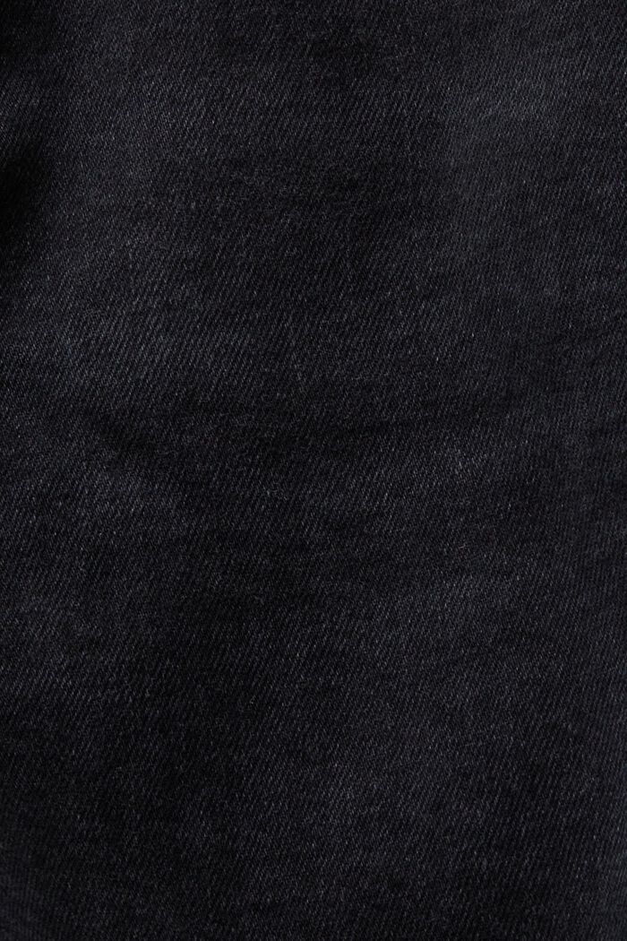 Keskikorkeat slim-farkut, BLACK RINSE, detail image number 6