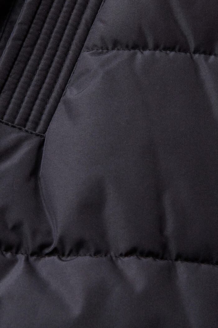CURVY hupullinen tikkitakki, BLACK, detail image number 5