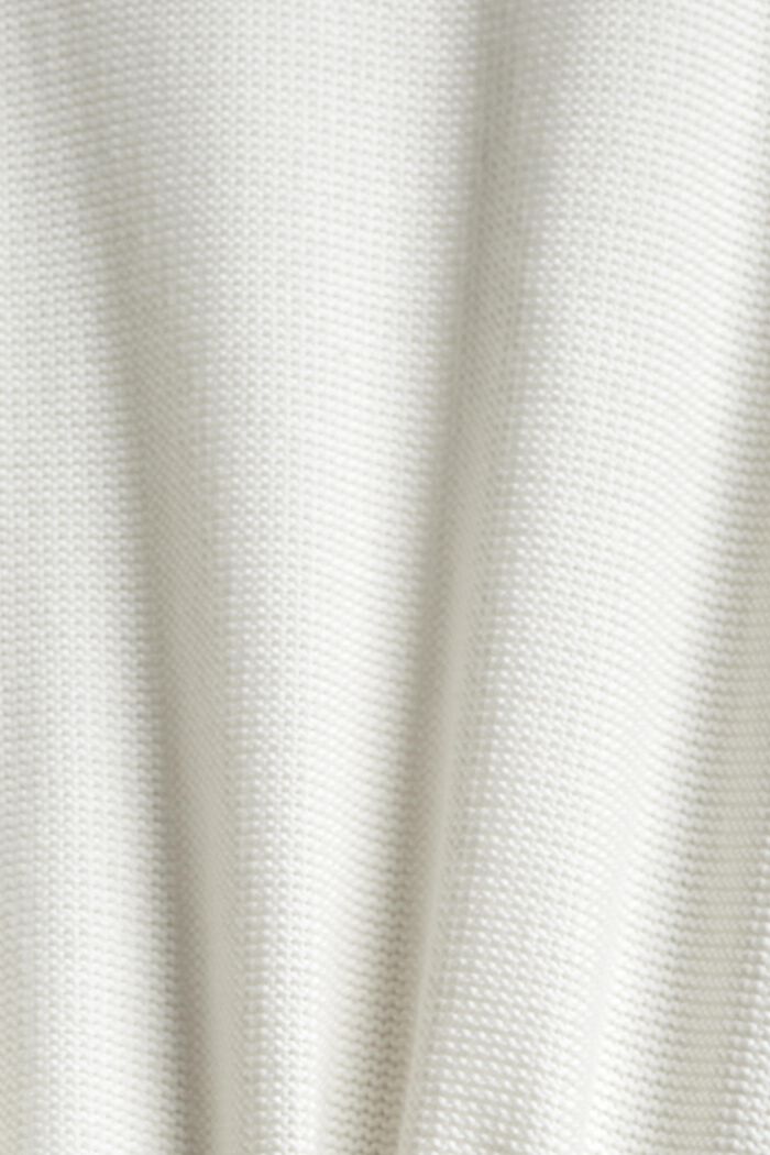 Sisältää TENCELIÄ™: neuletakki, jossa solmittava vyö, OFF WHITE, detail image number 4