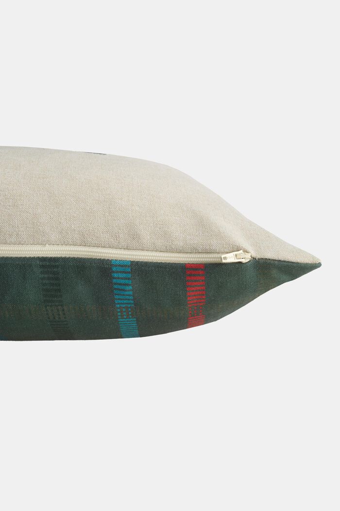 Suorakulmainen tyynynpäällinen, jossa kirjainapplikoinnit, BEIGE, detail image number 2