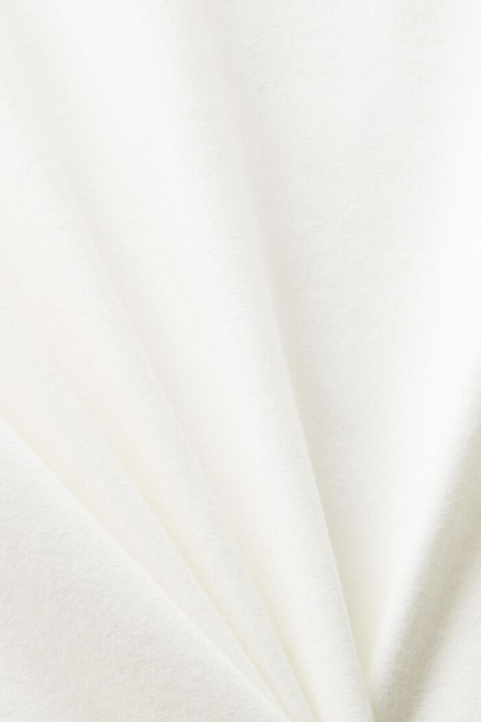 Pitkähihainen paita puuvillaa, OFF WHITE, detail image number 5
