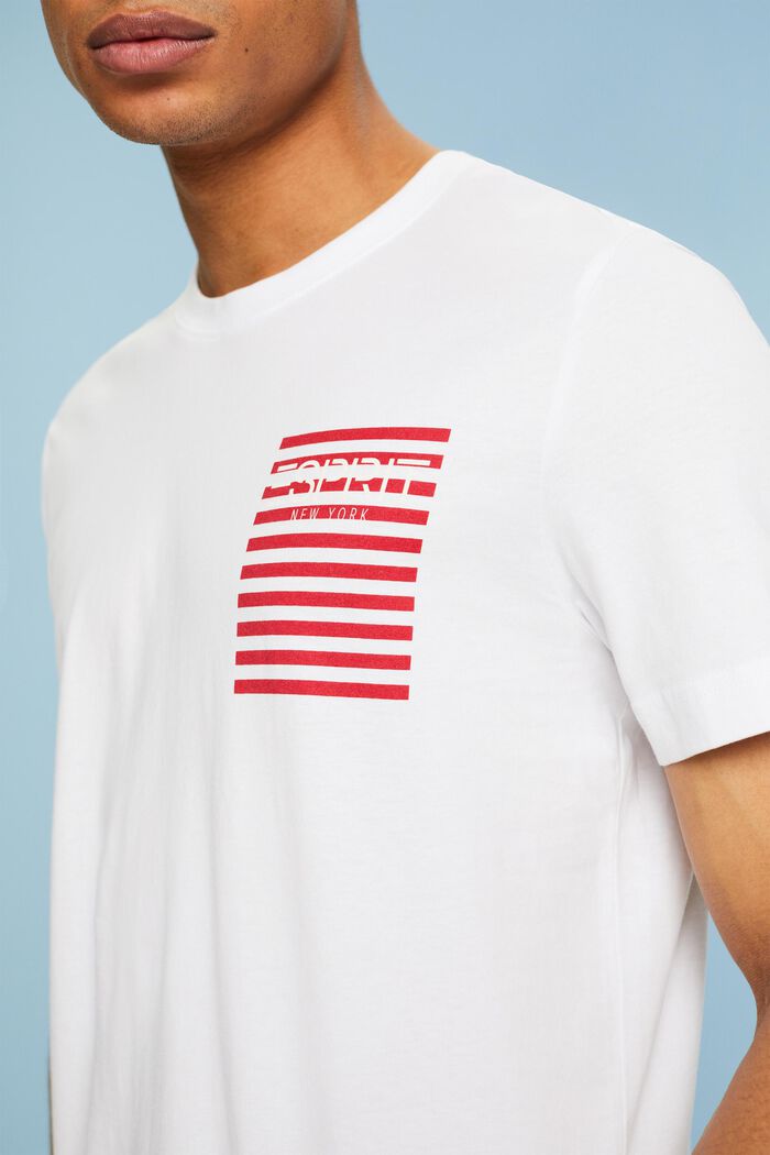 Logollinen T-paita, WHITE, detail image number 3