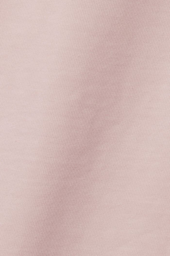 Logollinen unisex-t-paita puuvillajerseytä, LIGHT PINK, detail image number 7
