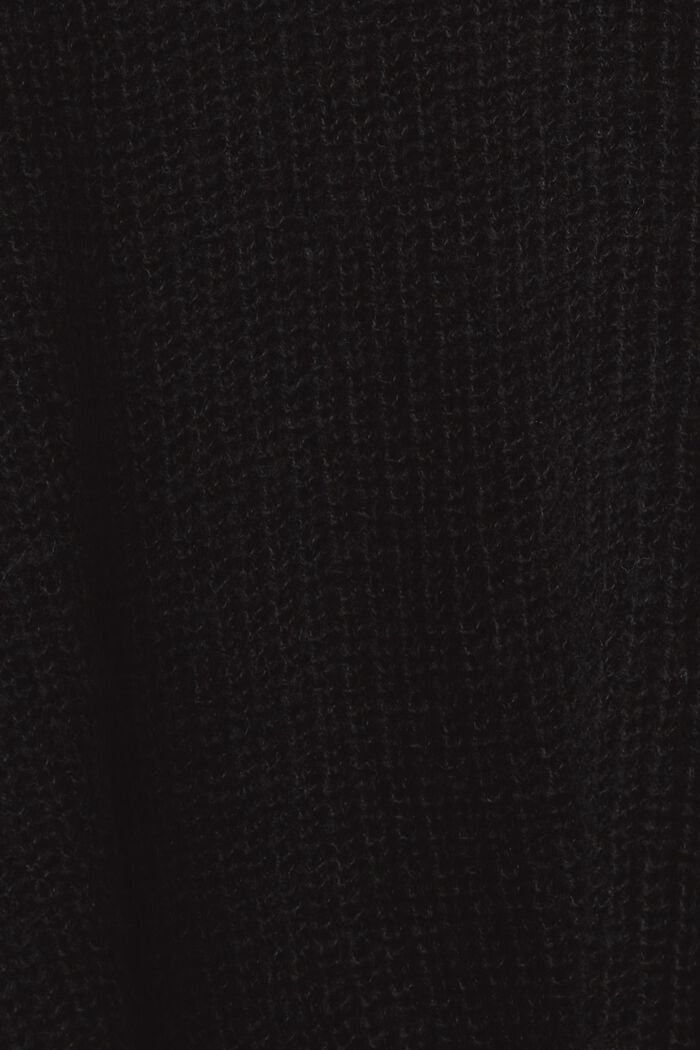 Neulepusero villasekoitetta, V-pääntie, BLACK, detail image number 5