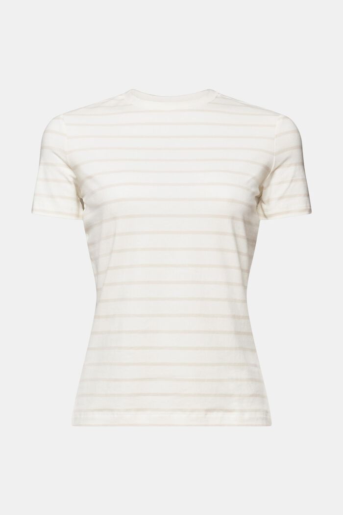 Pyöreäpäänteinen raidallinen paita, OFF WHITE, detail image number 6