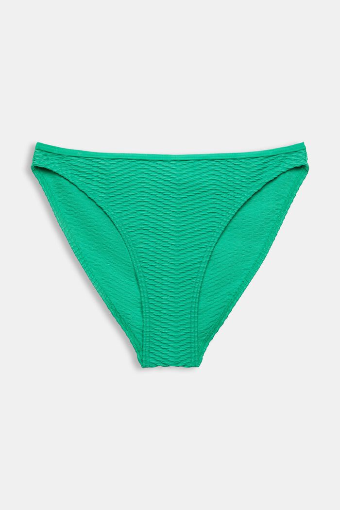 Kierrätettyä: teksturoidut bikinihousut, GREEN, detail image number 4