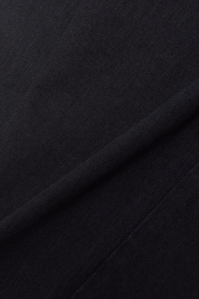 Korkeavyötäröiset slim-farkut, BLACK RINSE, detail image number 6