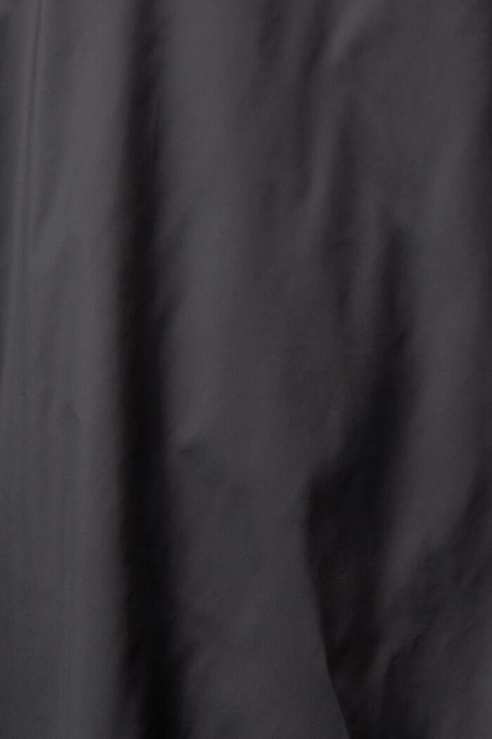 Pitkä takki, jossa kierrätetty untuvatäyte, BLACK, detail image number 5