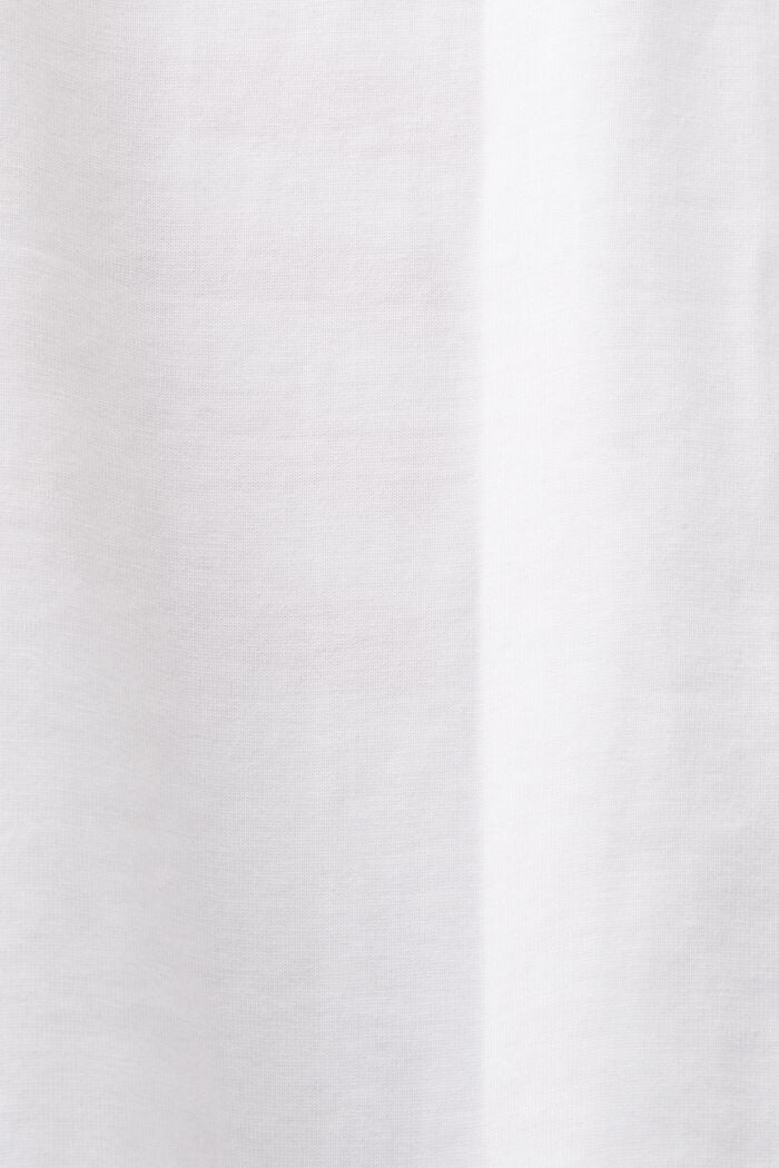 Logollinen T-paita, jossa pyöreä pääntie, WHITE, detail image number 5