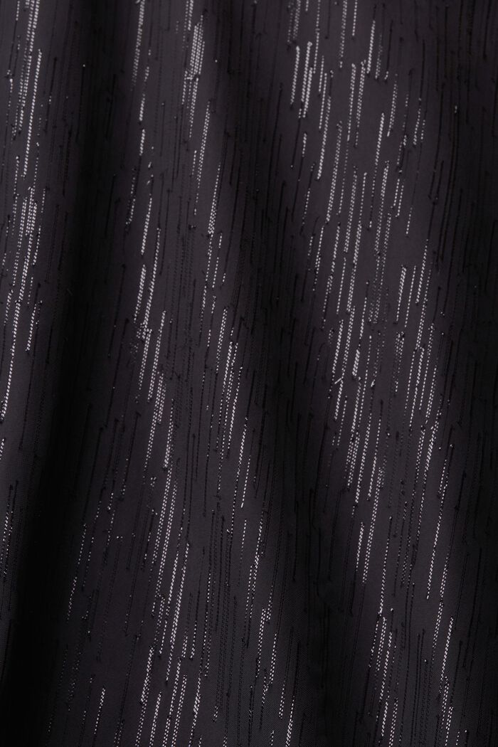 Pallohihainen lamé-pusero, BLACK, detail image number 5