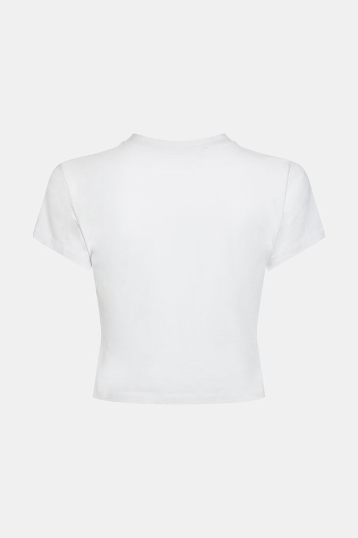 Vajaapituinen T-paita, WHITE, detail image number 5