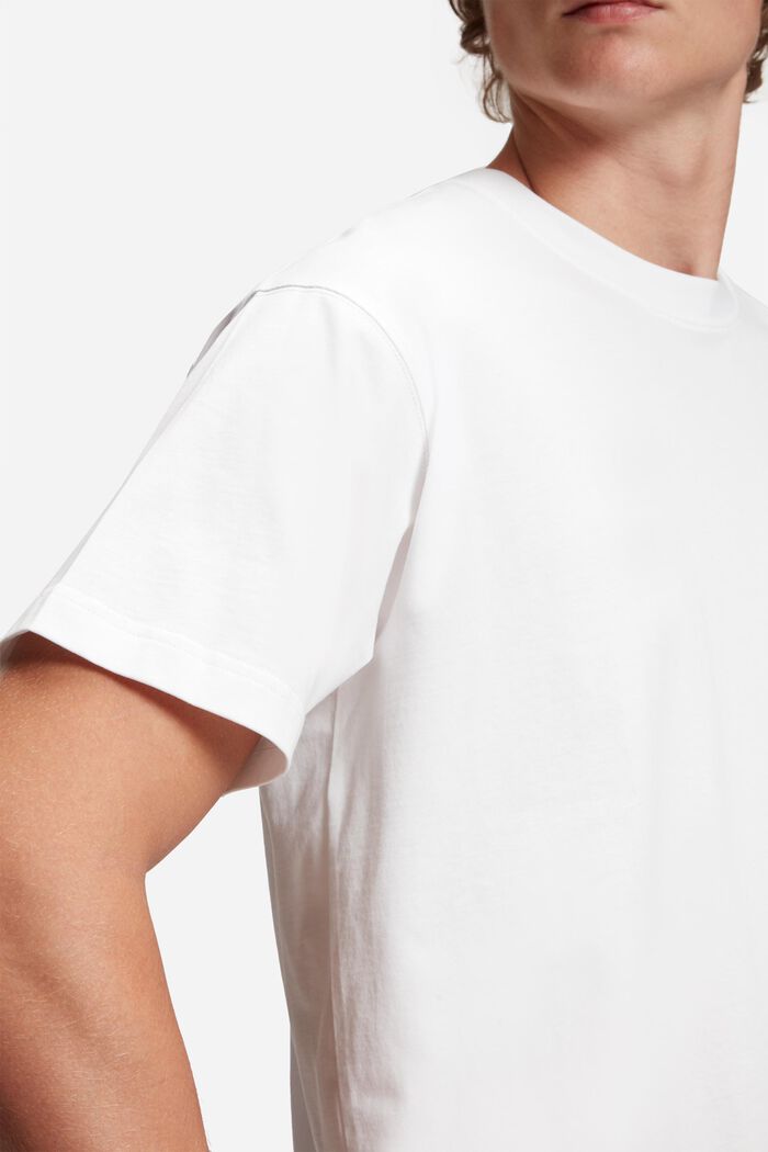 AMBIGRAM Selkäkuvioitu t-paita, WHITE, detail image number 3