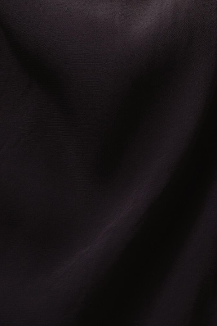 Midimekko kreppikangasta, BLACK, detail image number 4
