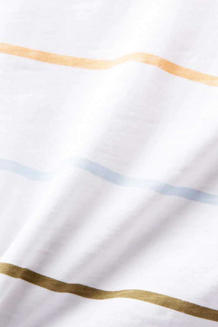 Raidallinen pitkähihainen paita, WHITE, detail image number 5