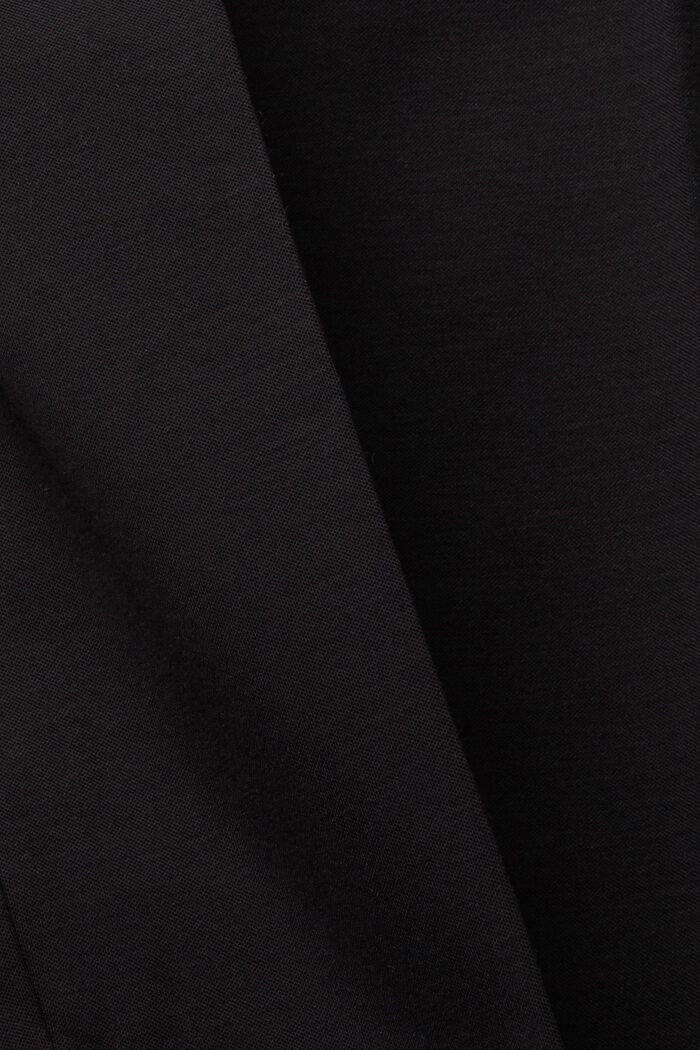 Prässätyt jerseyhousut, BLACK, detail image number 7