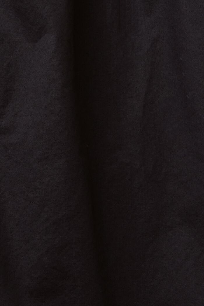 Hihaton puuvillapusero, BLACK, detail image number 4