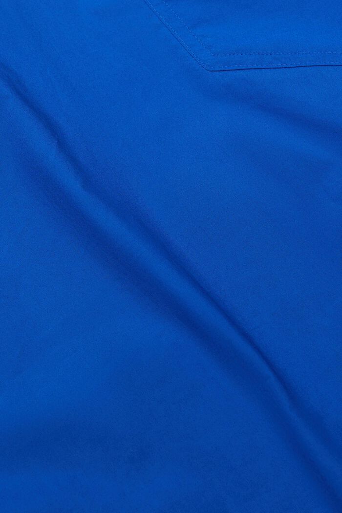 Vajaapituinen edestä solmittava paita, BRIGHT BLUE, detail image number 5