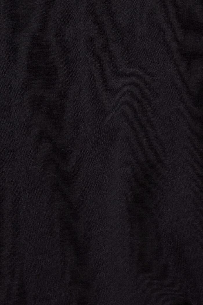Painettu T-paita, 100 % puuvillaa, BLACK, detail image number 5