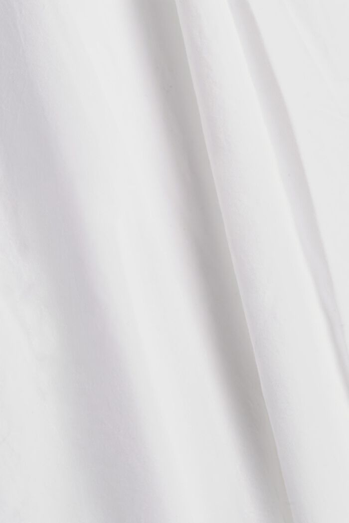 Pitkä pusero 100 % luomupuuvillaa, WHITE, detail image number 4