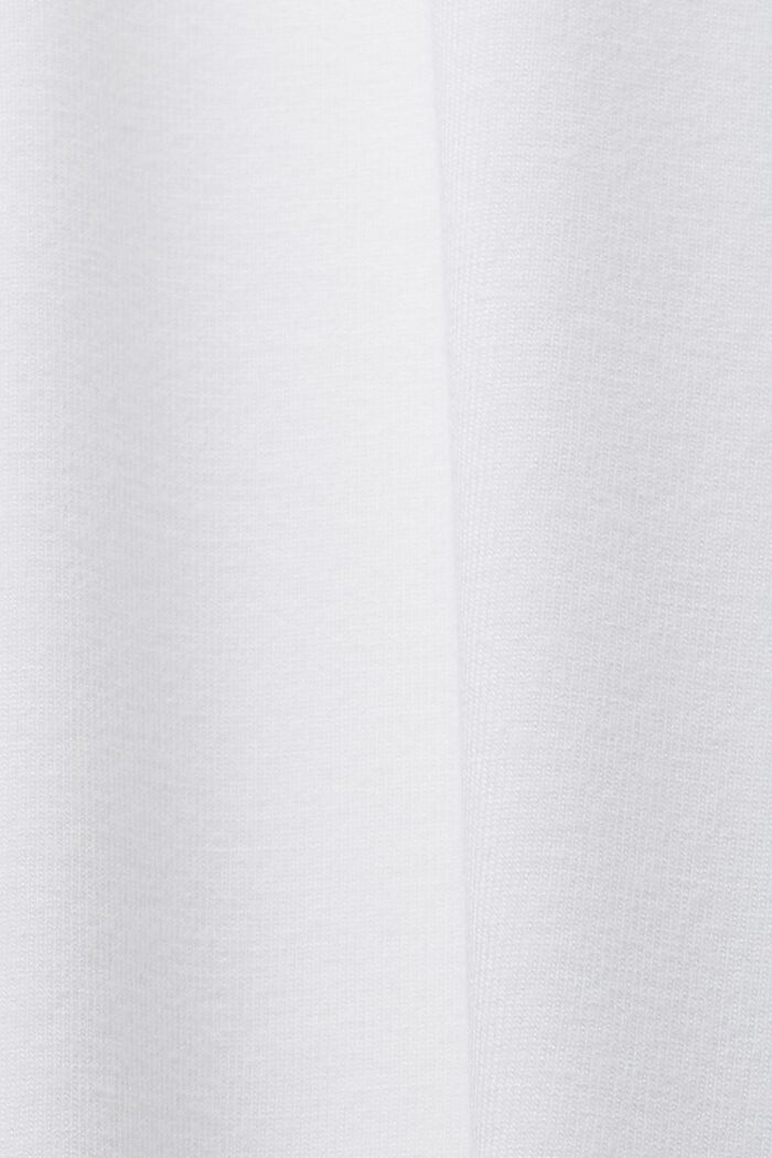 Reikäneulossomisteinen, puhvihihainen pusero, WHITE, detail image number 7